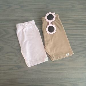 MILES THE LABEL TODDLER GIRL BIKER SHORTS